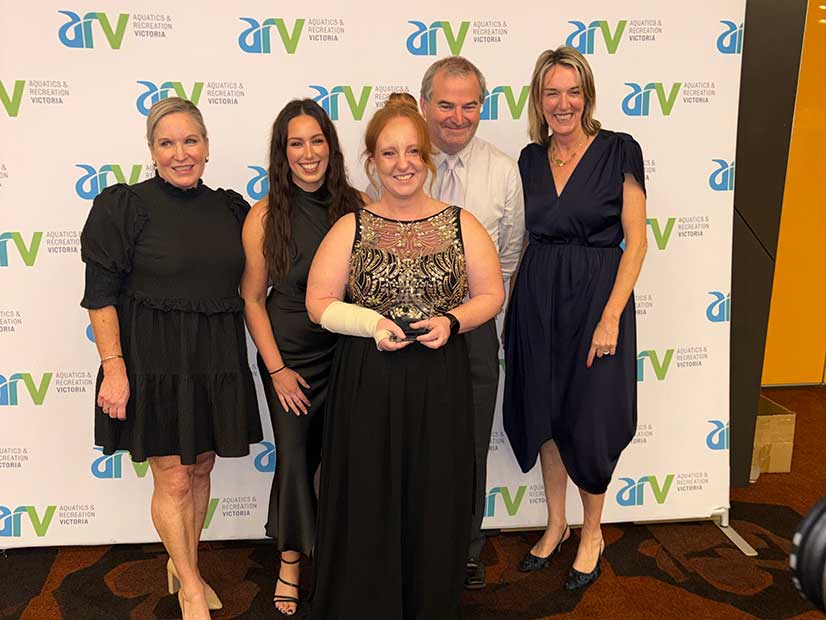 Group photo of award winners at the the ARV awards