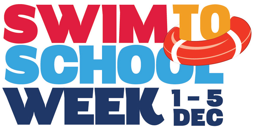Swim to School Week logo