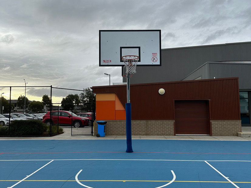 Epping Harvest Home school outdoor basketball netball court for hire
