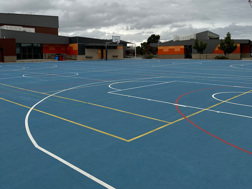 Epping Harvest Home school outdoor basketball netball court for hire
