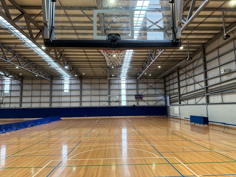 Mernda Central indoor stadium basketball netball court for hire